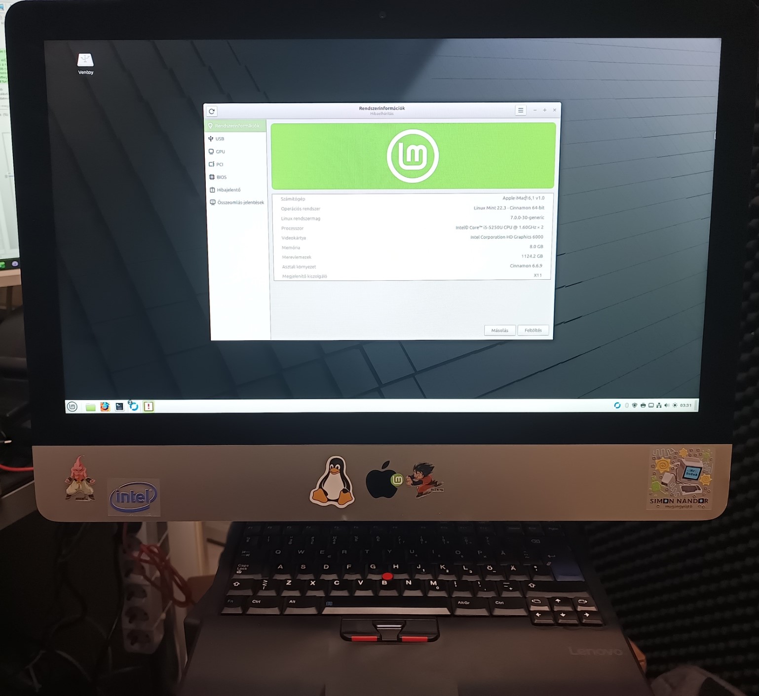 iMac - Linux Mint