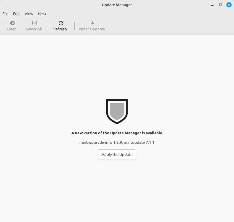 mint-upgrade-info 1.2.9 és mintupdate 7.1.1 elérhető