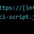 Injektált JavaScript szkript