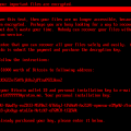A HybridPetya váltságdíj Forrás: ESET