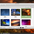 Cinnamon - Háttérkép választás