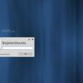 KDE - A bejelentkező képernyő