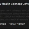 Texas Tech University Health Sciences Center bejegyzés az adatszivárgási oldalon Forrás: BleepingComputer